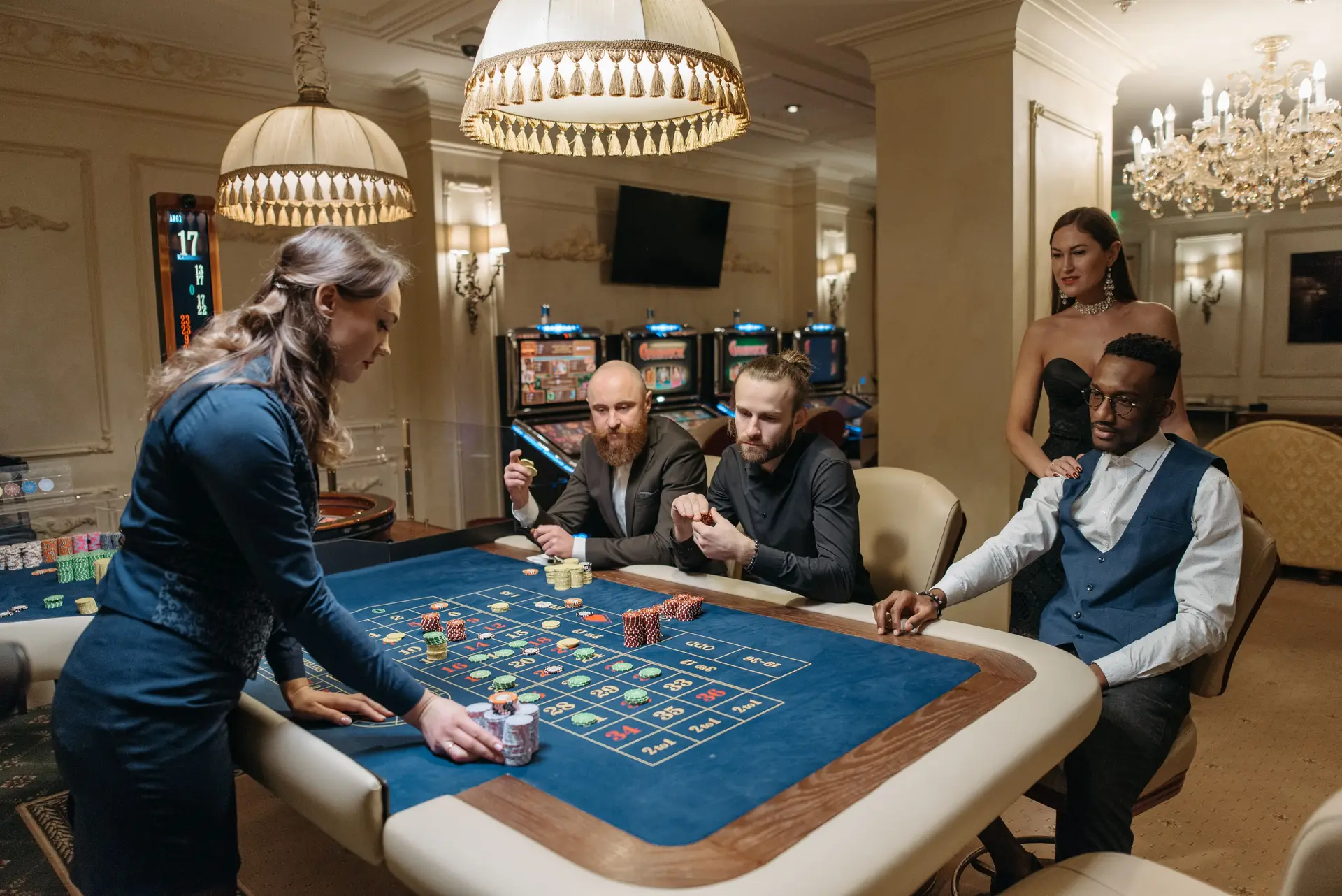 Roulette Table Action